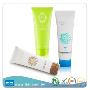 Lotion Flip Top Cap Plastic Skincare Tube